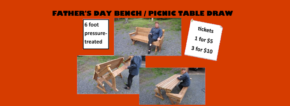 2024 Father's Day Picnic Table Draw Ticket Sales